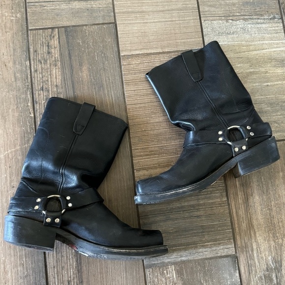 DURANGO MEN'S HARNESS MOTORCYCLE BOOTS size 12 EE wide - Picture 9 of 12